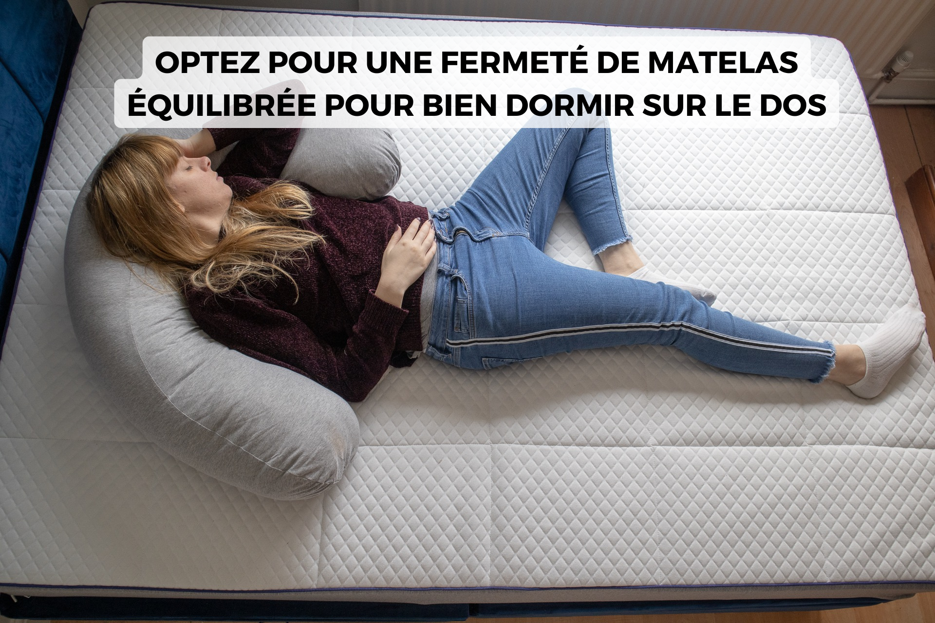 matelas pour dormir sur le dos